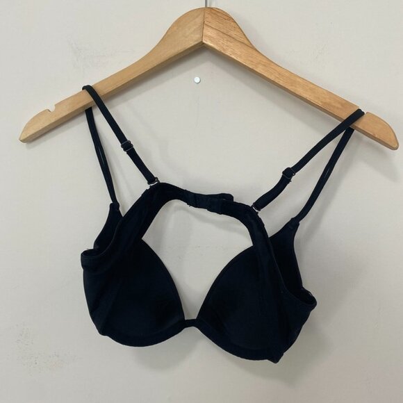 Lily of France Black T Shirt Bra Size 34B - Picture 5 of 5